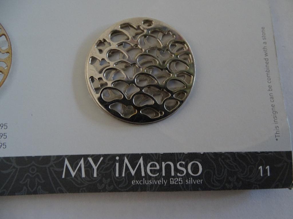 My imenso insignia en gemstone 33 en 24 mm NIEUW, Sieraden, Tassen en Uiterlijk, Overige voorstellingen, Nieuw, Ophalen of Verzenden