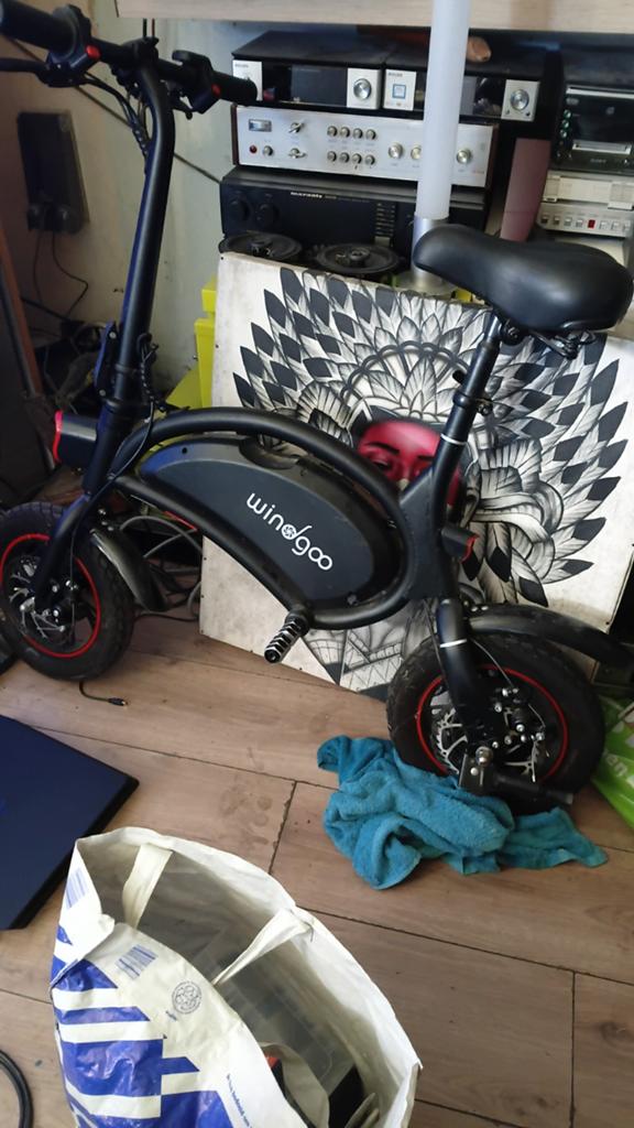 Windgoo opvouwbare elektrische fiets, Fietsen en Brommers, Elektrische fietsen, Overige merken, Gebruikt, Ophalen of Verzenden