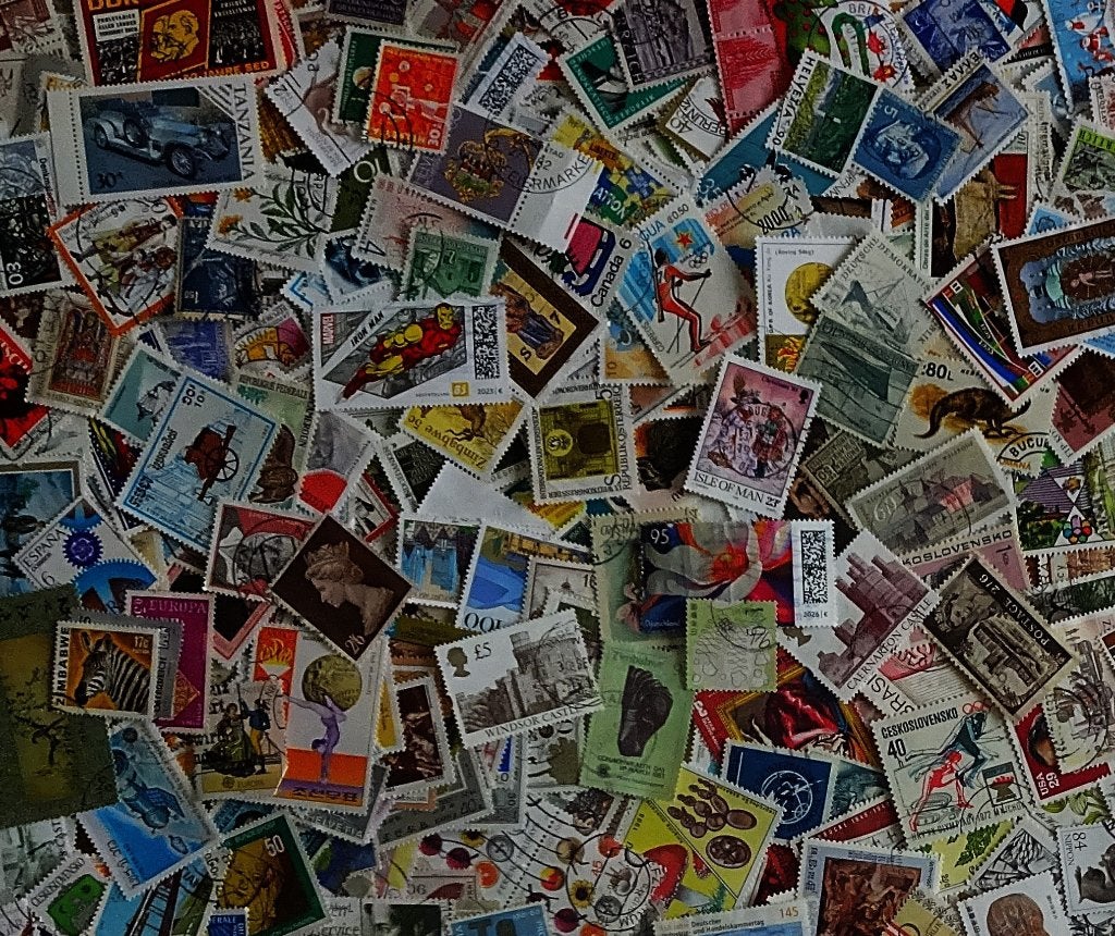 Wereld Kilowaar 4, Postzegels en Munten, Verzenden, Buitenland
