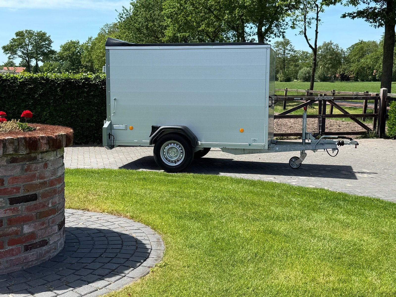 Gesloten Bockmann KT-AL 2513/135 F aluminium - Zeer mooi!, Ophalen of Verzenden, Zo goed als nieuw