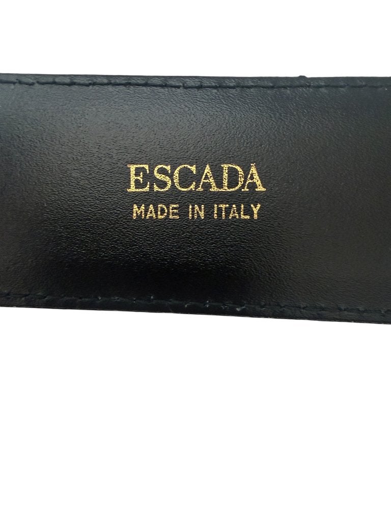 Escada riem 100, Zwart, Ophalen of Verzenden, Zo goed als nieuw