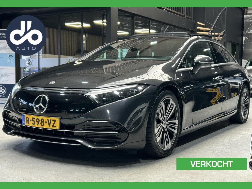 Mercedes EQS 450+ Luxury Line 108 kWh, Auto's, Mercedes-Benz, Bedrijf, Te koop, EQS, 360° camera, ABS, Adaptive Cruise Control