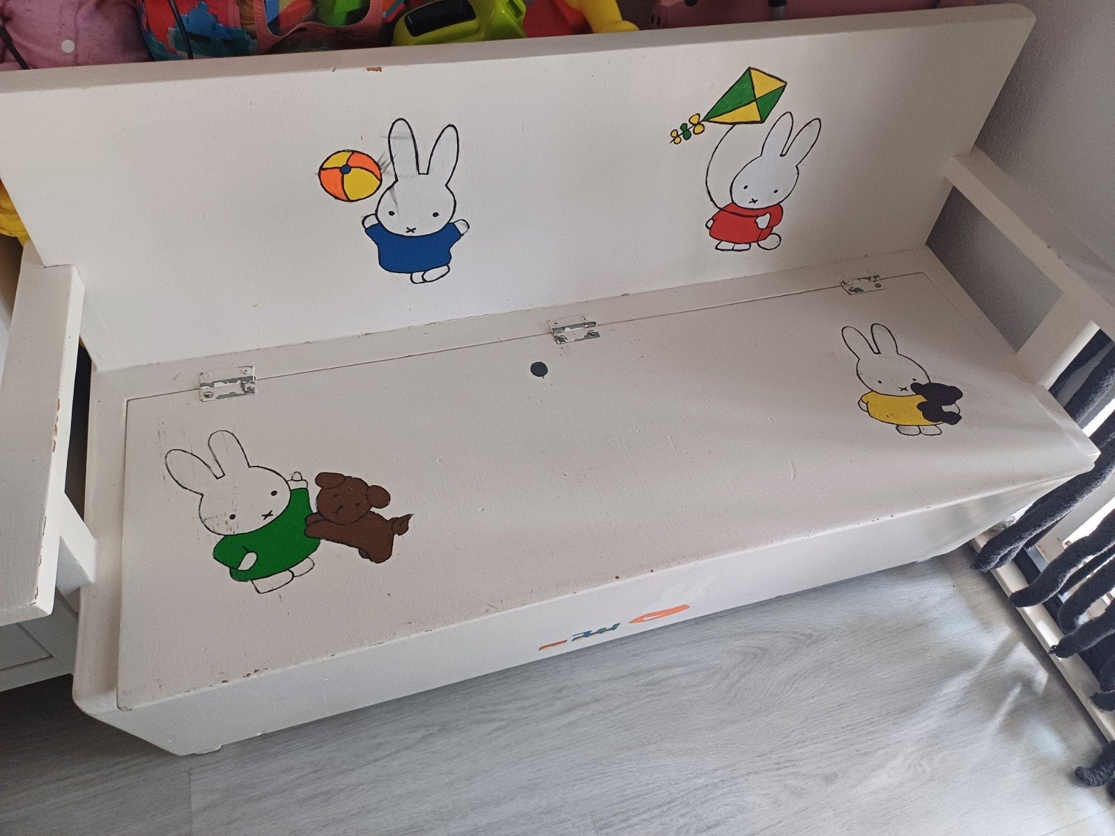 Nijntje speelgoedkist / bankje, Ophalen, Gebruikt, Overige typen