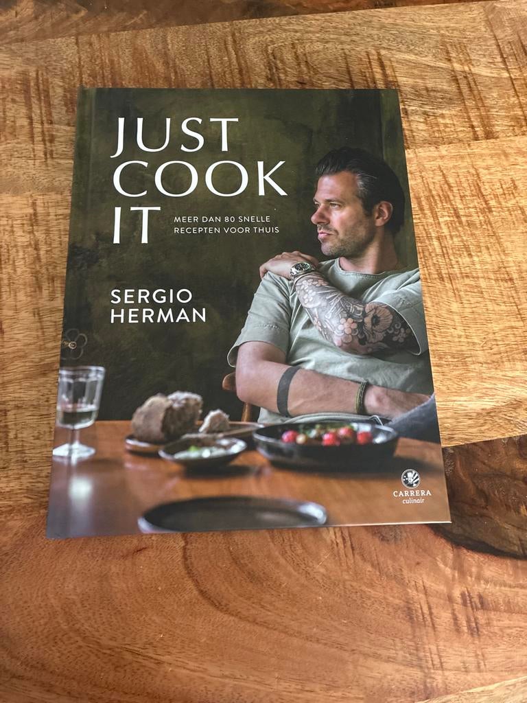 Just Cook It - Sergio Herman kookboek, Boeken, Kookboeken, Ophalen of Verzenden, Zo goed als nieuw, Overige gebieden, Hoofdgerechten