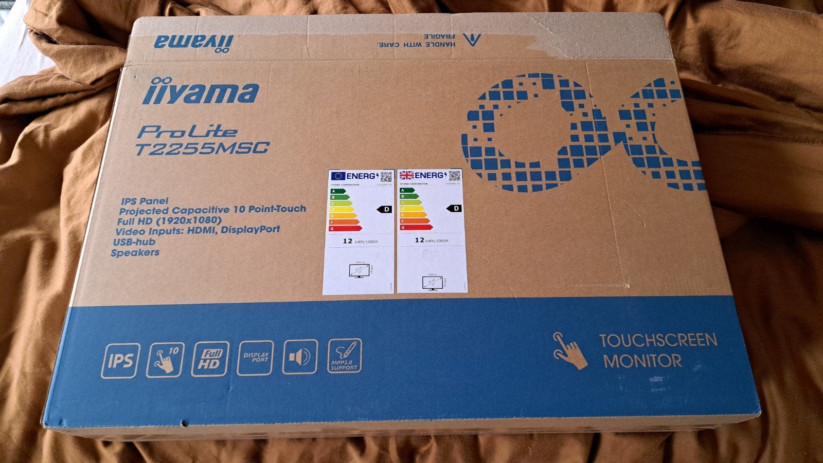 iiyama Touchscreen monitor nieuw, Computers en Software, Monitoren, IPS, Touchscreen, Nieuw, Full HD