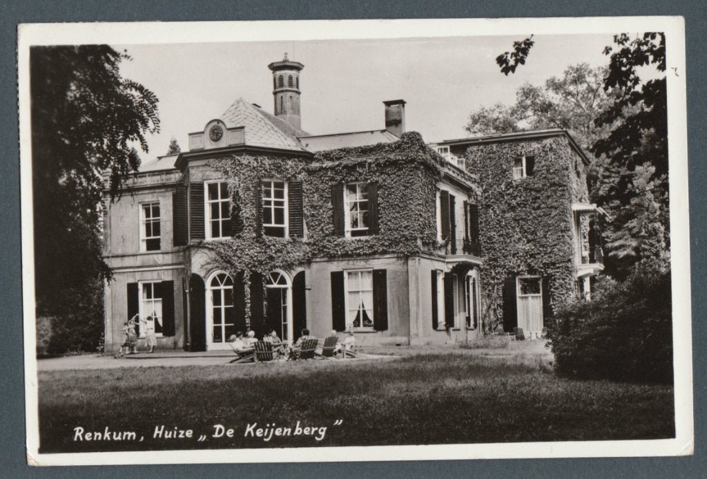 Renkum (nabij Heelsum en Wageningen) - Huize De Keijenberg, Verzamelen, Verzenden, 1960 tot 1980, Gelopen, Gelderland
