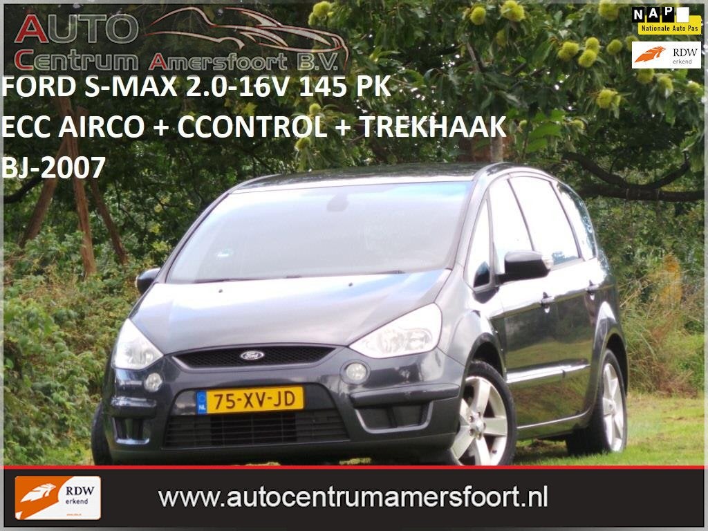 Ford S-Max 2.0-16V ( INRUIL MOGELIJK ), Auto's, Ford, Voorwielaandrijving, Gebruikt, 1505 kg, Origineel Nederlands