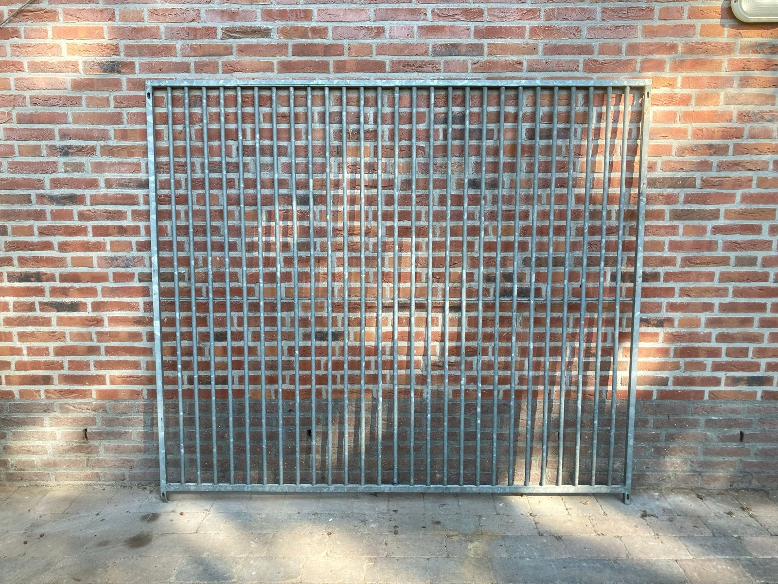 Kennel panelen gegalvaniseerd, Ophalen, Hondenkennel, 100 cm of meer, 110 cm of meer