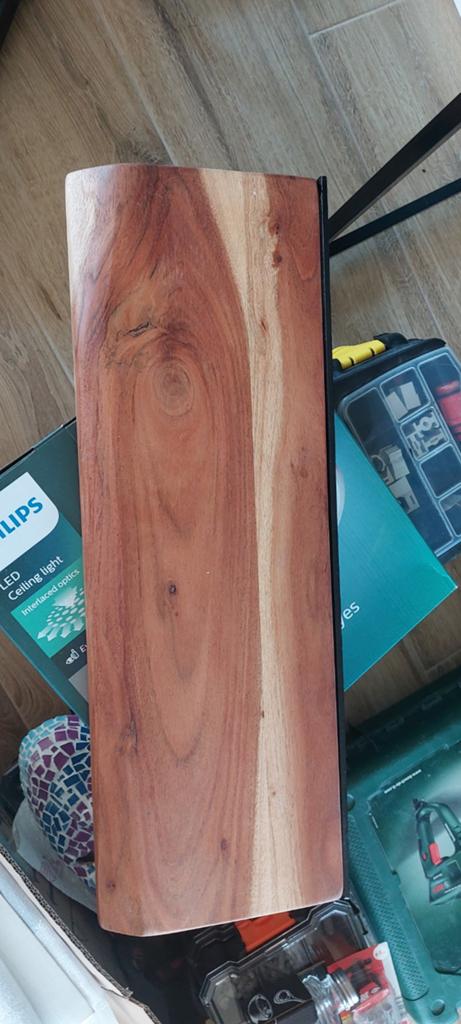 Wandplank boomhout, Ophalen, Nieuw
