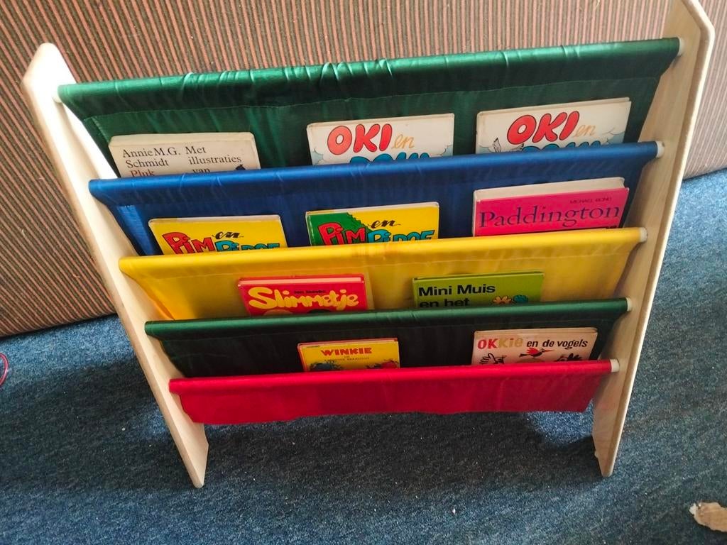 Handig boekenrek voor bijvoorbeeld kinderen, Ophalen of Verzenden, Gebruikt, Overige typen