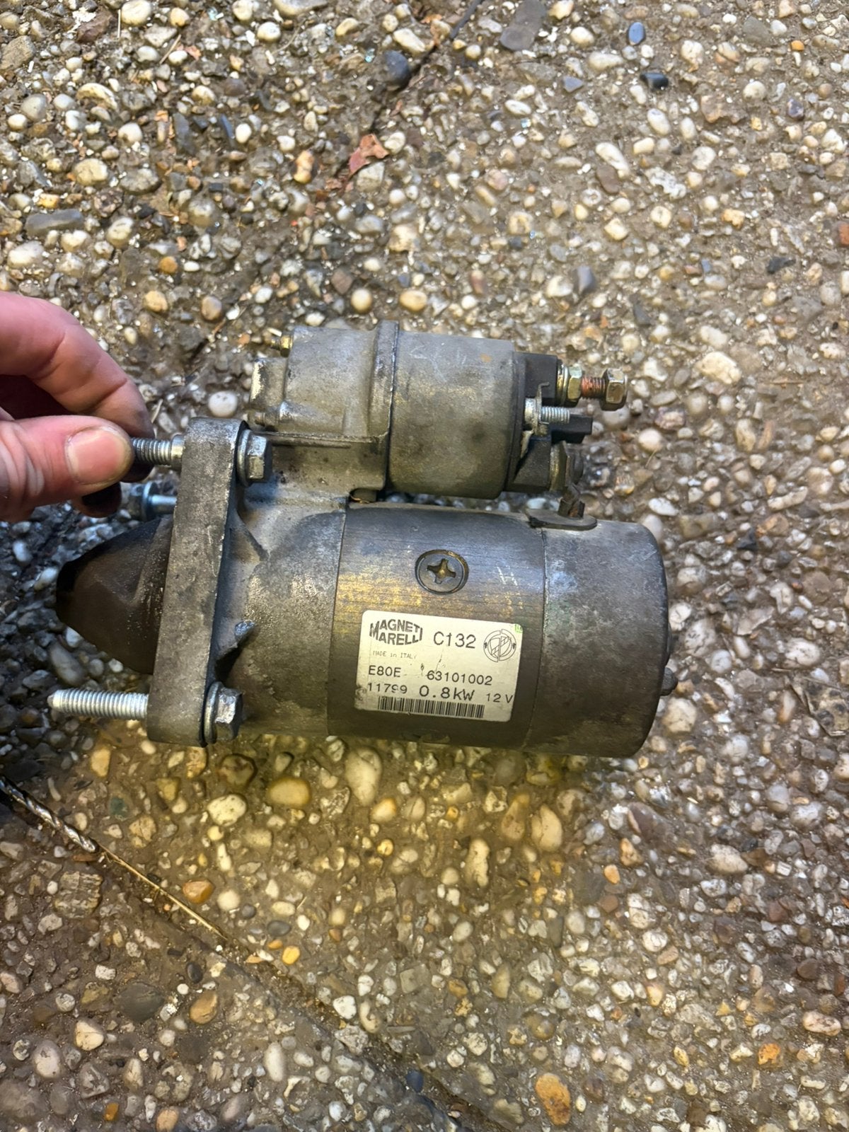 Fiat punto/seicento startmotor, Ophalen of Verzenden, Zo goed als nieuw, Overige typen