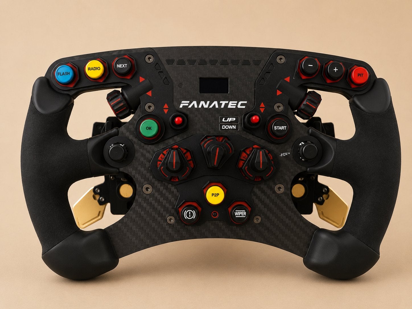 Fanatec ClubSport Formula V2.5 X +Advanced Paddle Module+QR2, Racestuur, Gebruikt, Force feedback, Ophalen of Verzenden