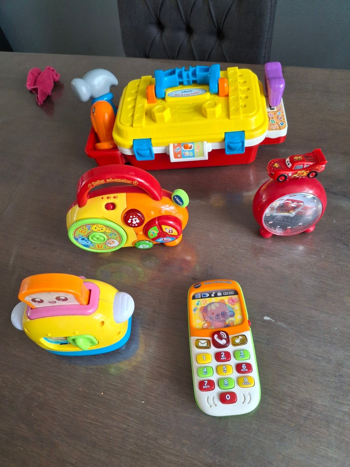 VTech Baby Speelgoed Set: Gereedschapskist, Radio, Telefoon, Ophalen of Verzenden
