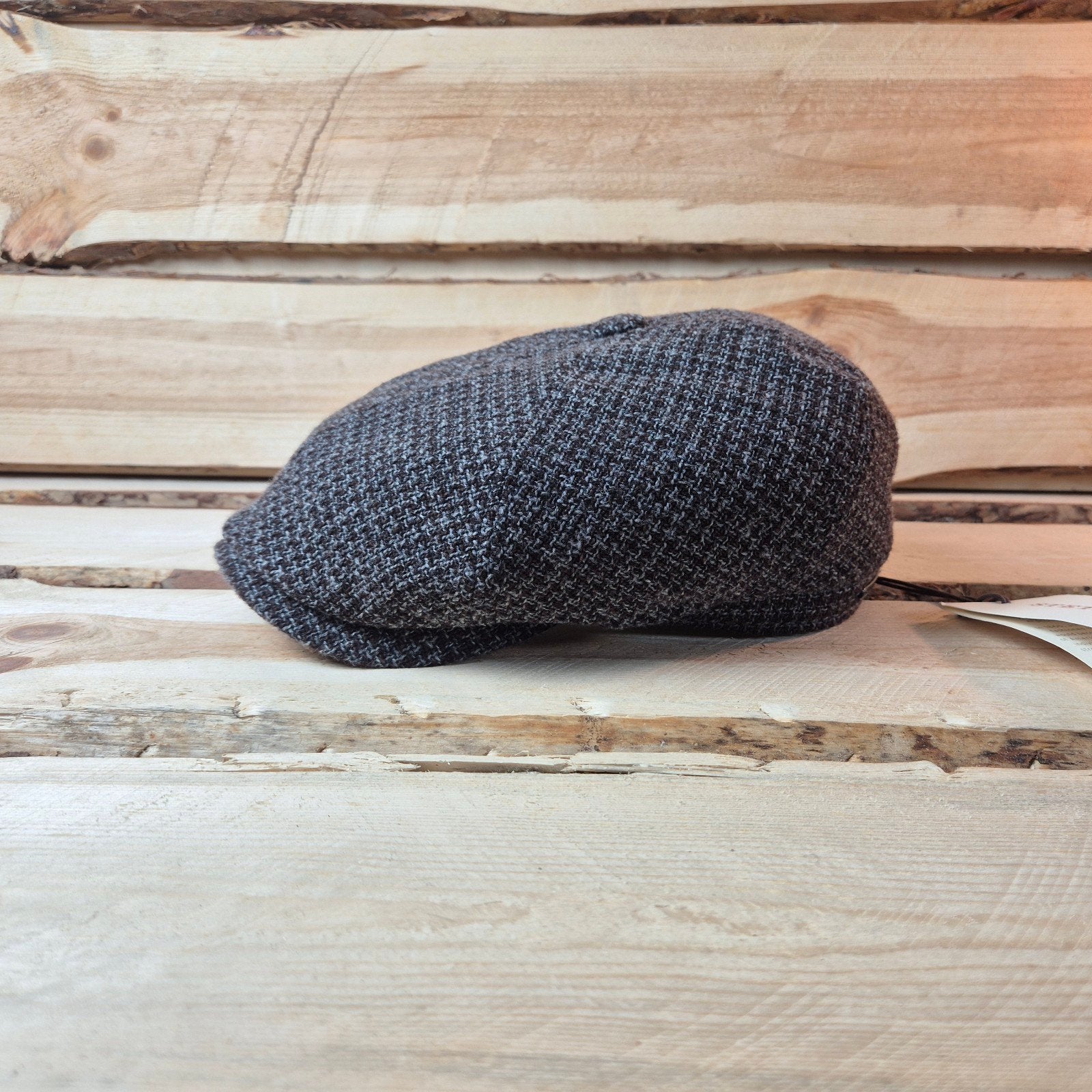 Stetson Flatcap 6 Panel Drivers Cap - Virgin Wool - Maat 59, Stetson, Nieuw, Ophalen of Verzenden, Pet
