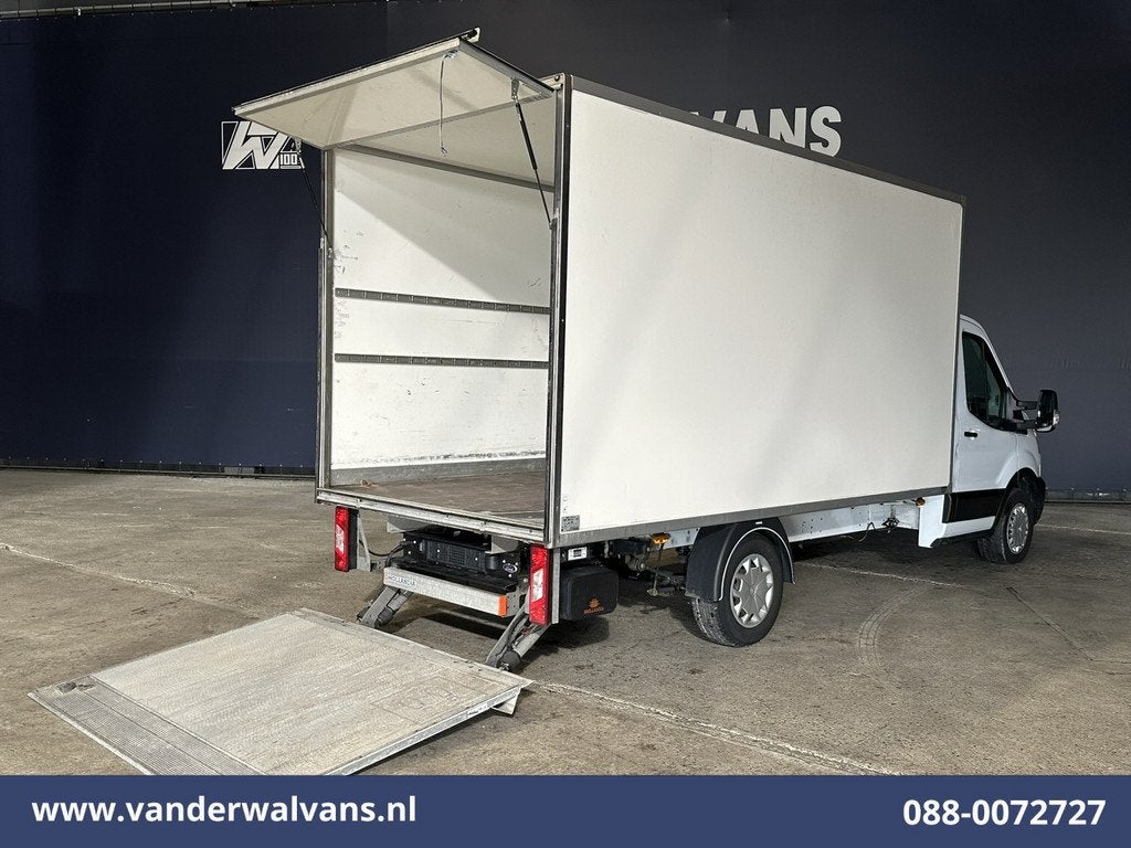 Ford Transit 2.0 TDCI 130pk Bakwagen Laadklep Euro6 Airco |, Auto's, 4 cilinders, 2800 kg, Wit, 11 km/l