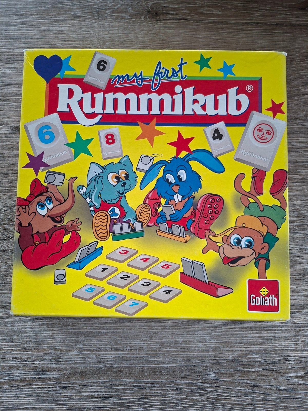 My First Rummikub - Compleet en Leerzaam Spel, Drie of vier spelers, Ophalen, Zo goed als nieuw, Goliath