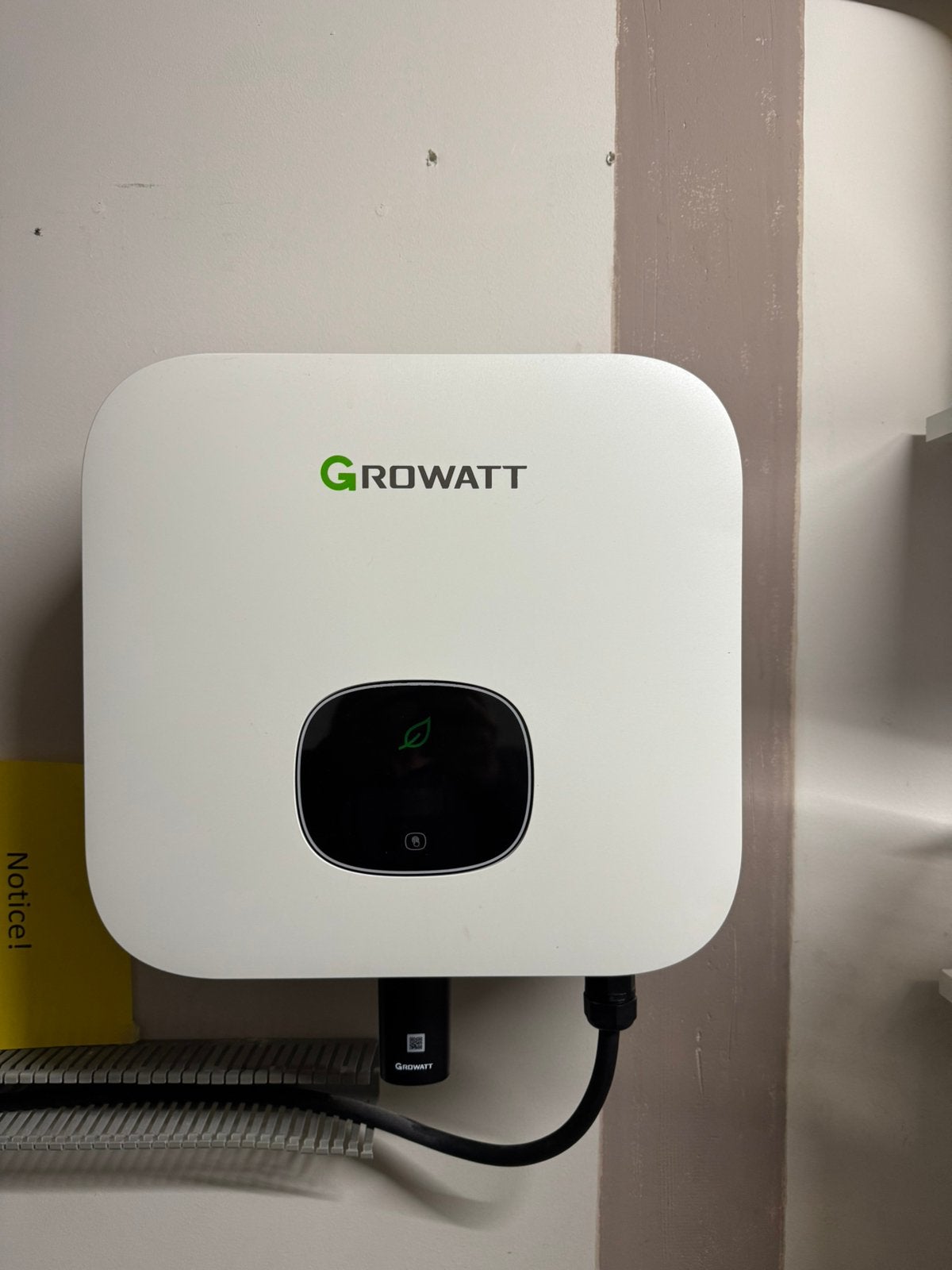 Te koop Growatt omvormer 1 fase 5000 watt, Ophalen of Verzenden, Zo goed als nieuw