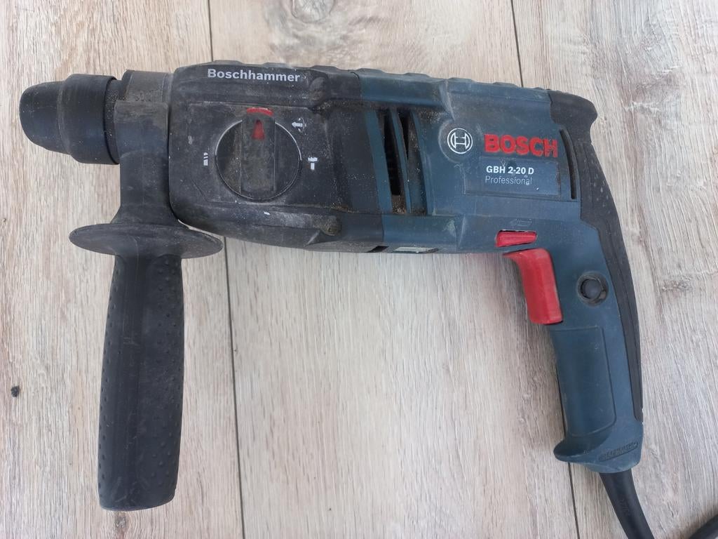 Proffessionele Bosch boorhamer GBH 2-20 D - Gebruikt, Ophalen, Boor- en/of Breekhamer, Klopboormechanisme, Gebruikt
