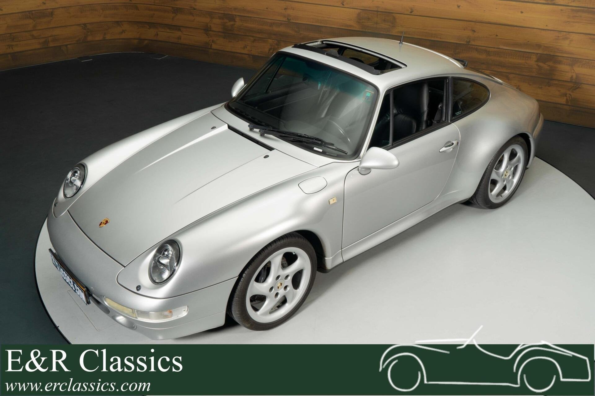 Porsche 911 Carrera S Coupe | 1997, Auto's, Achterwielaandrijving, Zwart, Leder, Bedrijf