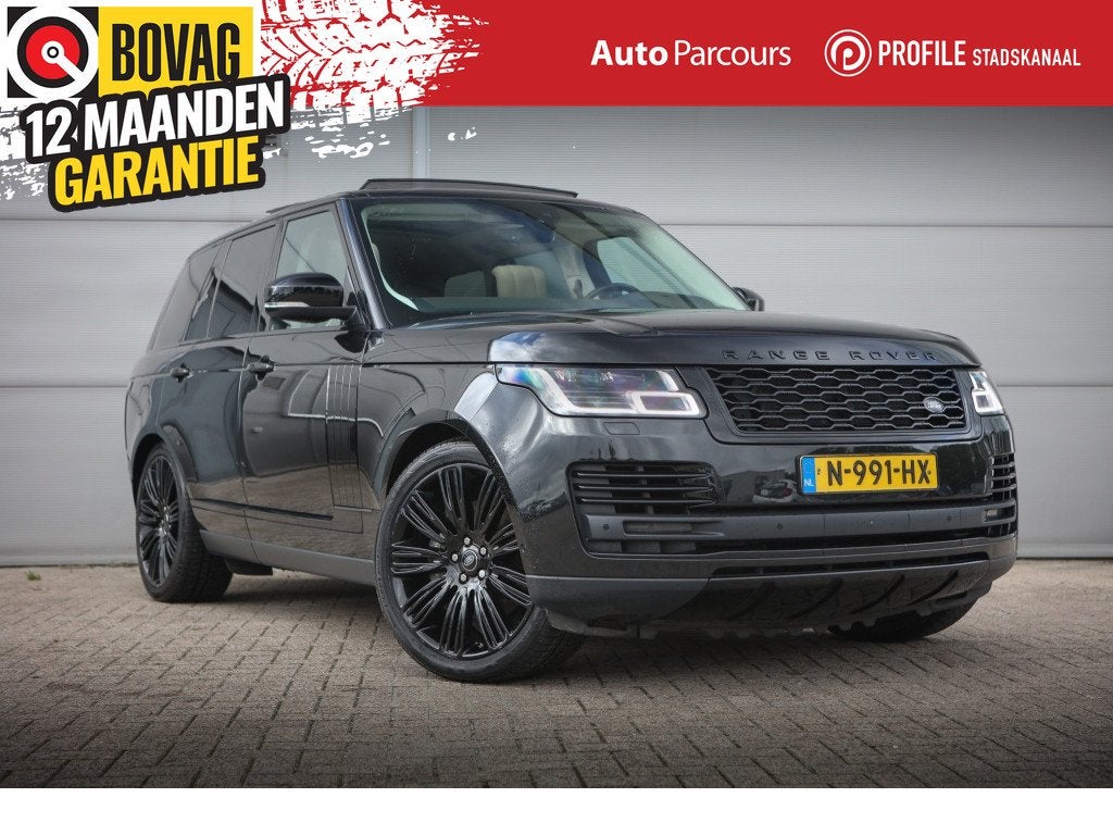 Land rover Range Rover 3.0 D300 Vogue | HUD | Matrix LED | A, Auto's, Automaat, Gebruikt, Euro 6, Zwart