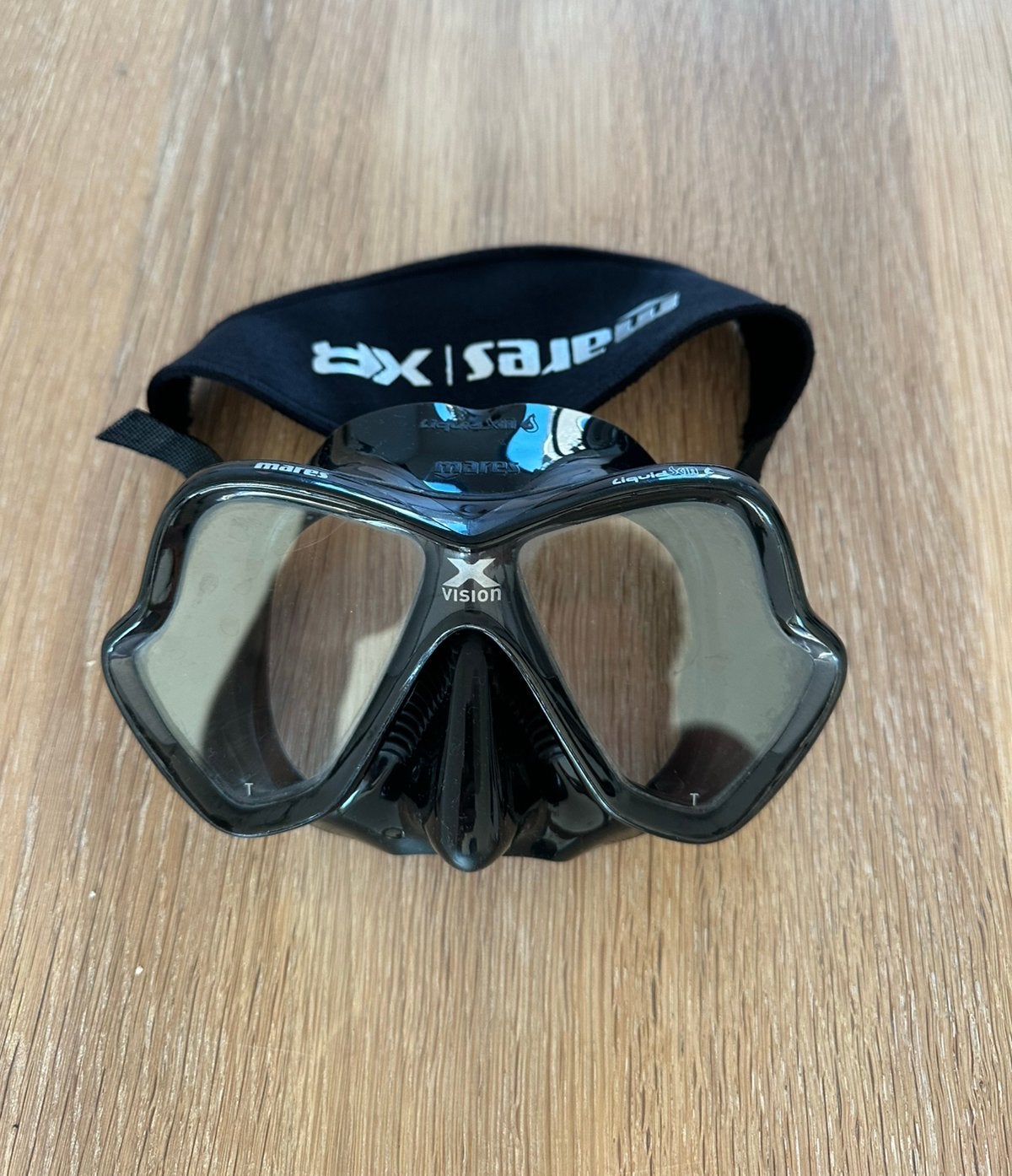 Mares XR snorkelbril, Watersport en Boten, Duiken, Ophalen of Verzenden, Zo goed als nieuw, Duikbril of Snorkel