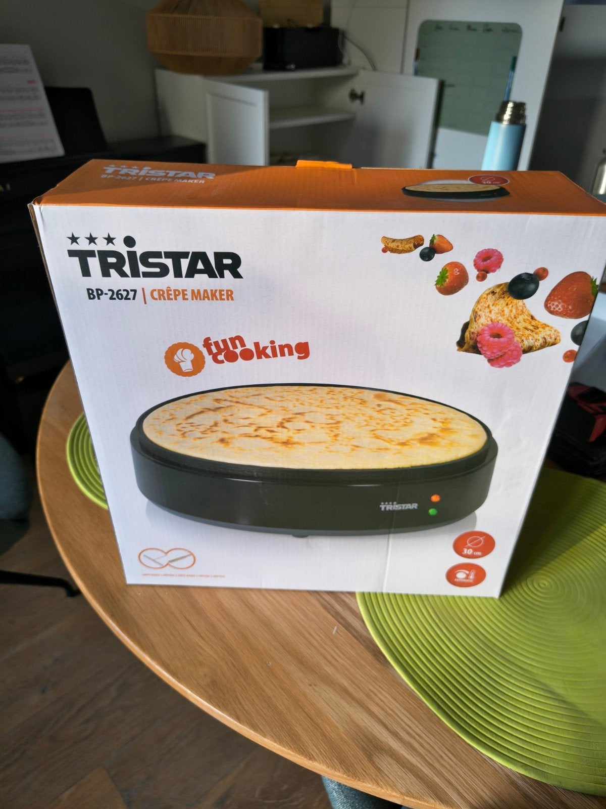tristar BP-2627 Crepe Maker NIEUW, Ophalen, Nieuw, Minder dan 4 personen