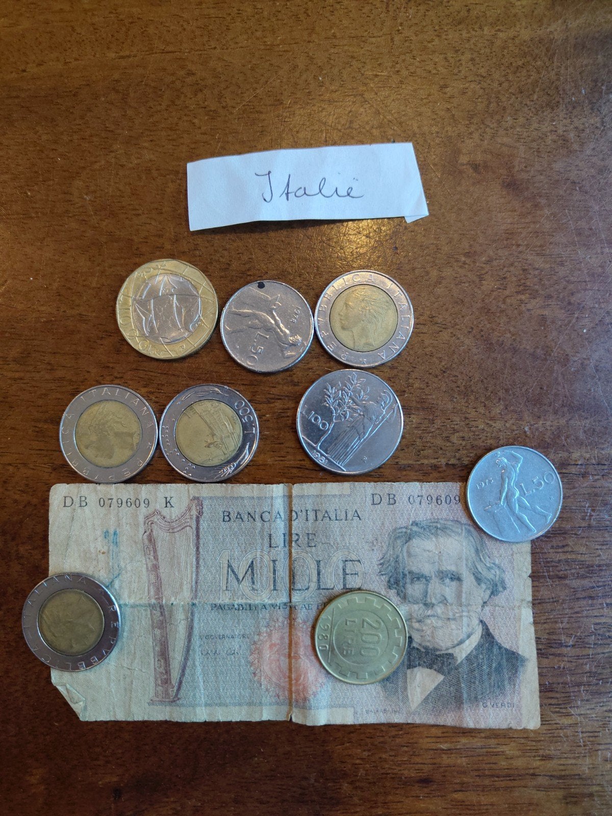 Italiaanse Lires: Munten en Bankbiljetten, Ophalen of Verzenden, Italië, Setje