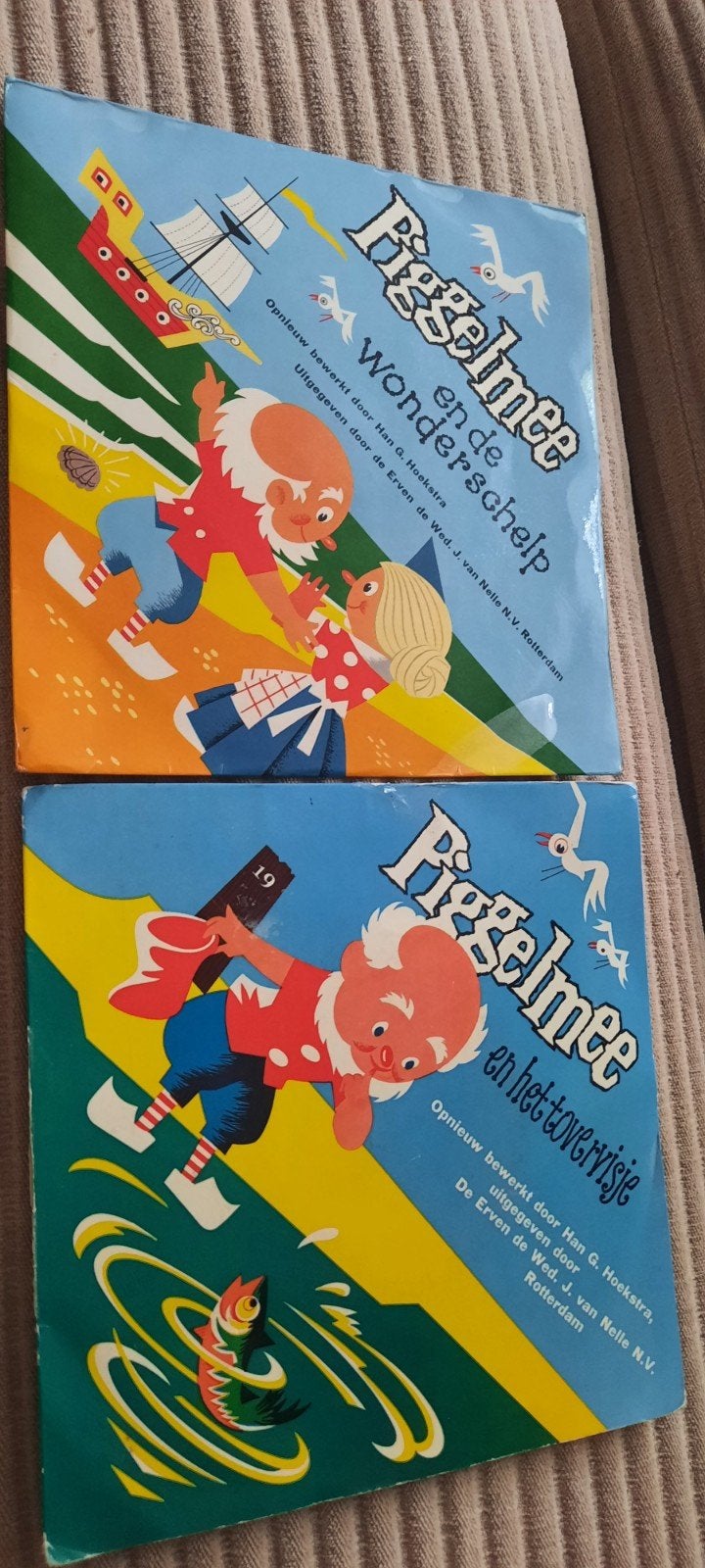 Figgelmee: Wonderschelp & Tovervisje (2 single-tjes), Cd's en Dvd's, Ophalen of Verzenden, Verhaal of Sprookje