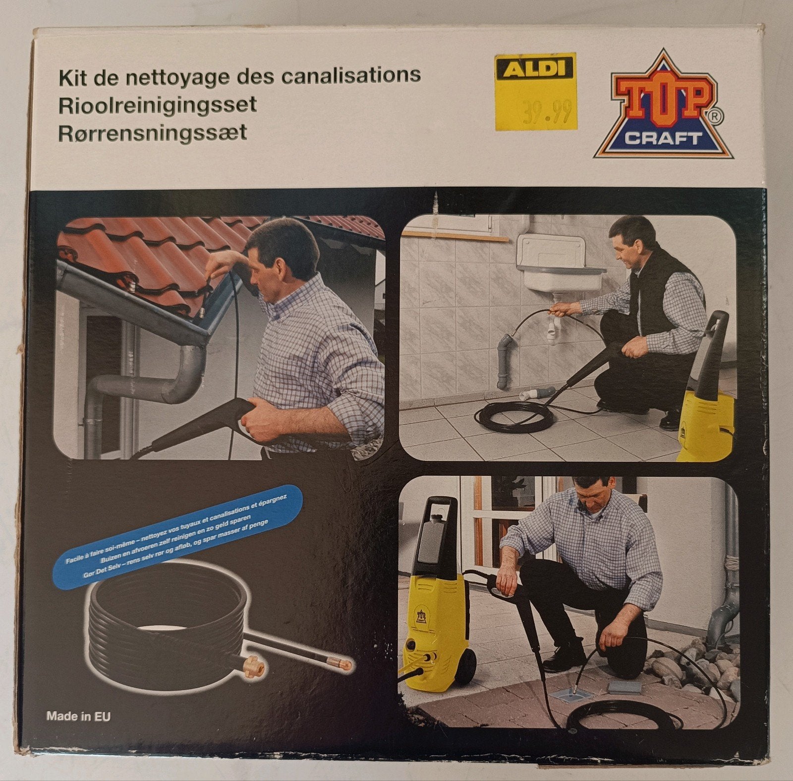 Topcraft Rioolreinigingsset 15 meter - Nieuw, Ophalen of Verzenden, Nieuw, Overige typen