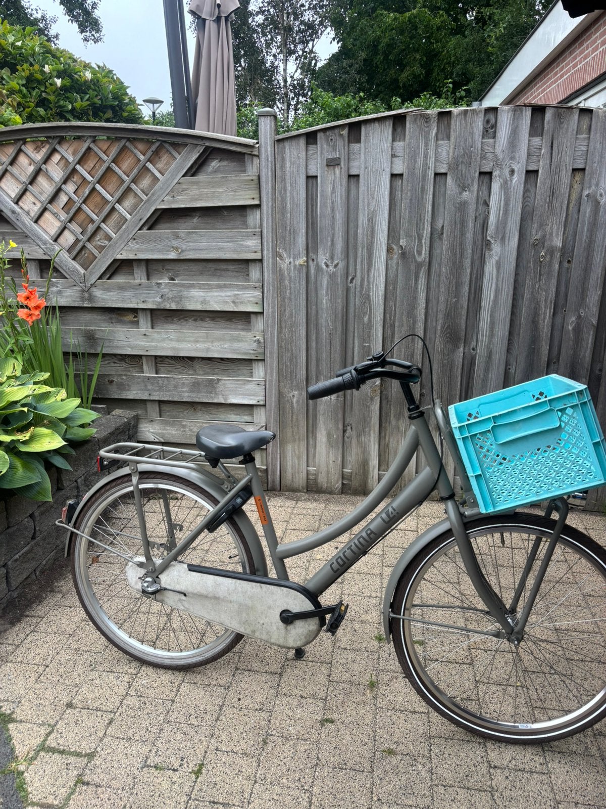Meisjesfiets Cortina U4 transport 26 inch, Terugtraprem, Gebruikt, Versnellingen, Ophalen