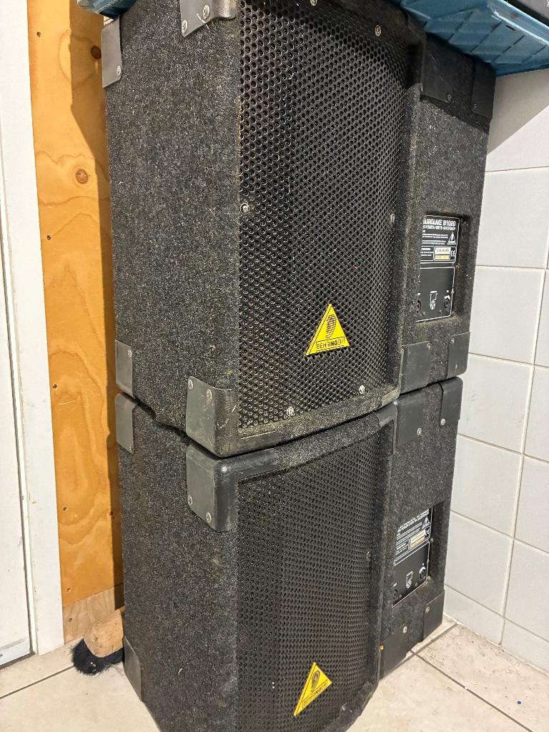 Behringer Eurolive B1020   4 stuks, Muziek en Instrumenten, Ophalen, Zo goed als nieuw, Minder dan 500 watt, Overige typen