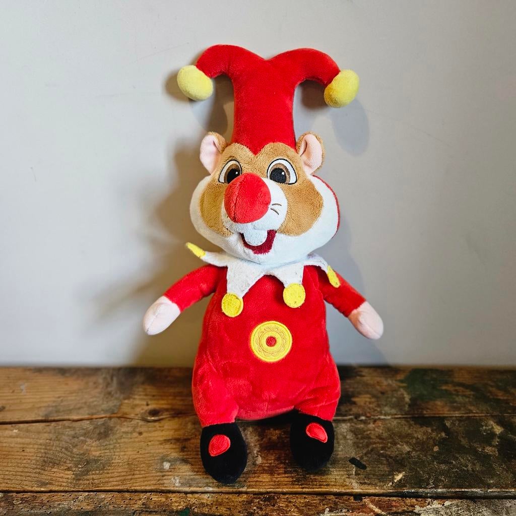 AH Hamster Efteling Jokie knuffel - 35 cm, Ophalen of Verzenden, Zo goed als nieuw