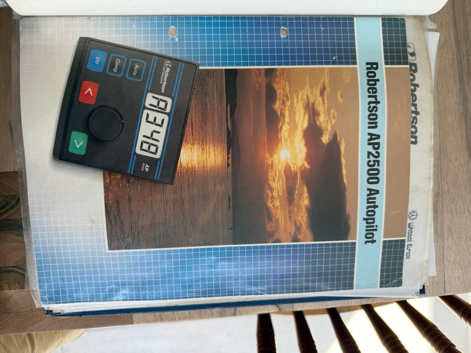 Robertson AP2500 Autopilot, Watersport en Boten, Navigatiemiddelen en Scheepselektronica, Ophalen, Gebruikt