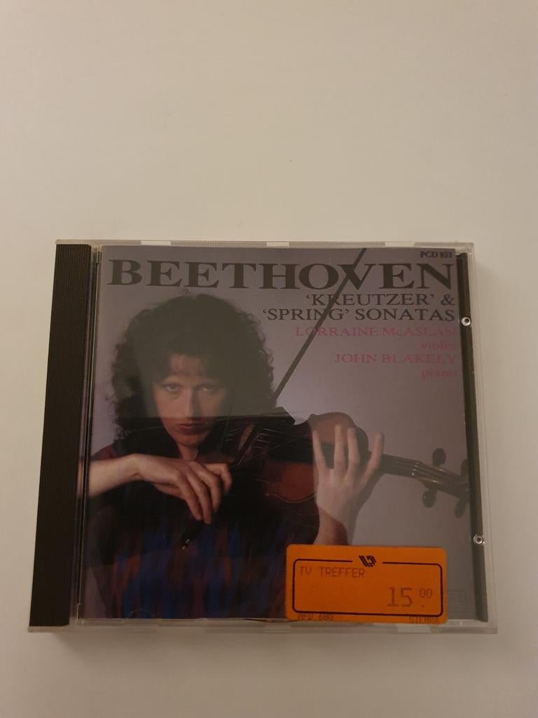 Lorraine McAslan/John Blakely - Beethoven kreutzer & .. Cd, Ophalen of Verzenden, Gebruikt