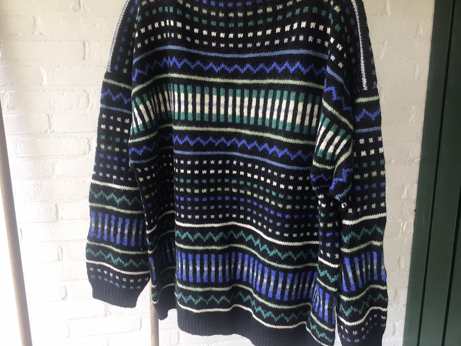 Wollen trui homemade XL, Ophalen of Verzenden, Zo goed als nieuw, Maat 56/58 (XL)