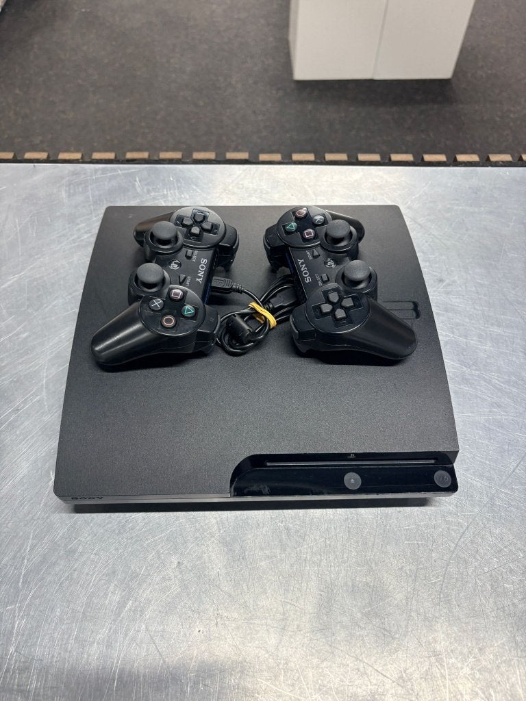 PlayStation 3 met 2 controllers | Nette staat € 129,99, ., Met 2 controllers, Ophalen of Verzenden, Zo goed als nieuw