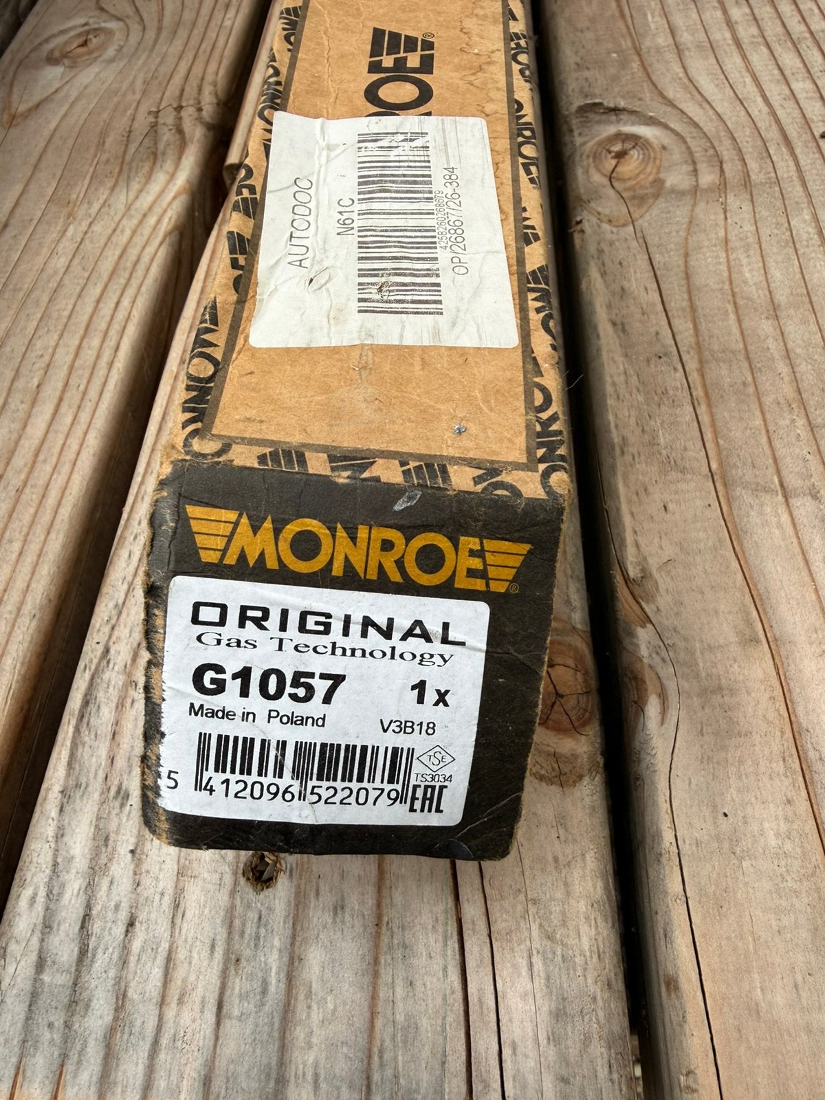 Monroe schokdemper G1057 Audi Skoda VW Seat, Ophalen of Verzenden, Nieuw, Seat