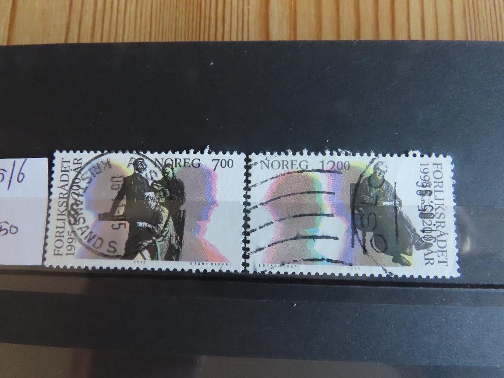 Noorwegen 1185/6, Ophalen of Verzenden, Noorwegen, Gestempeld