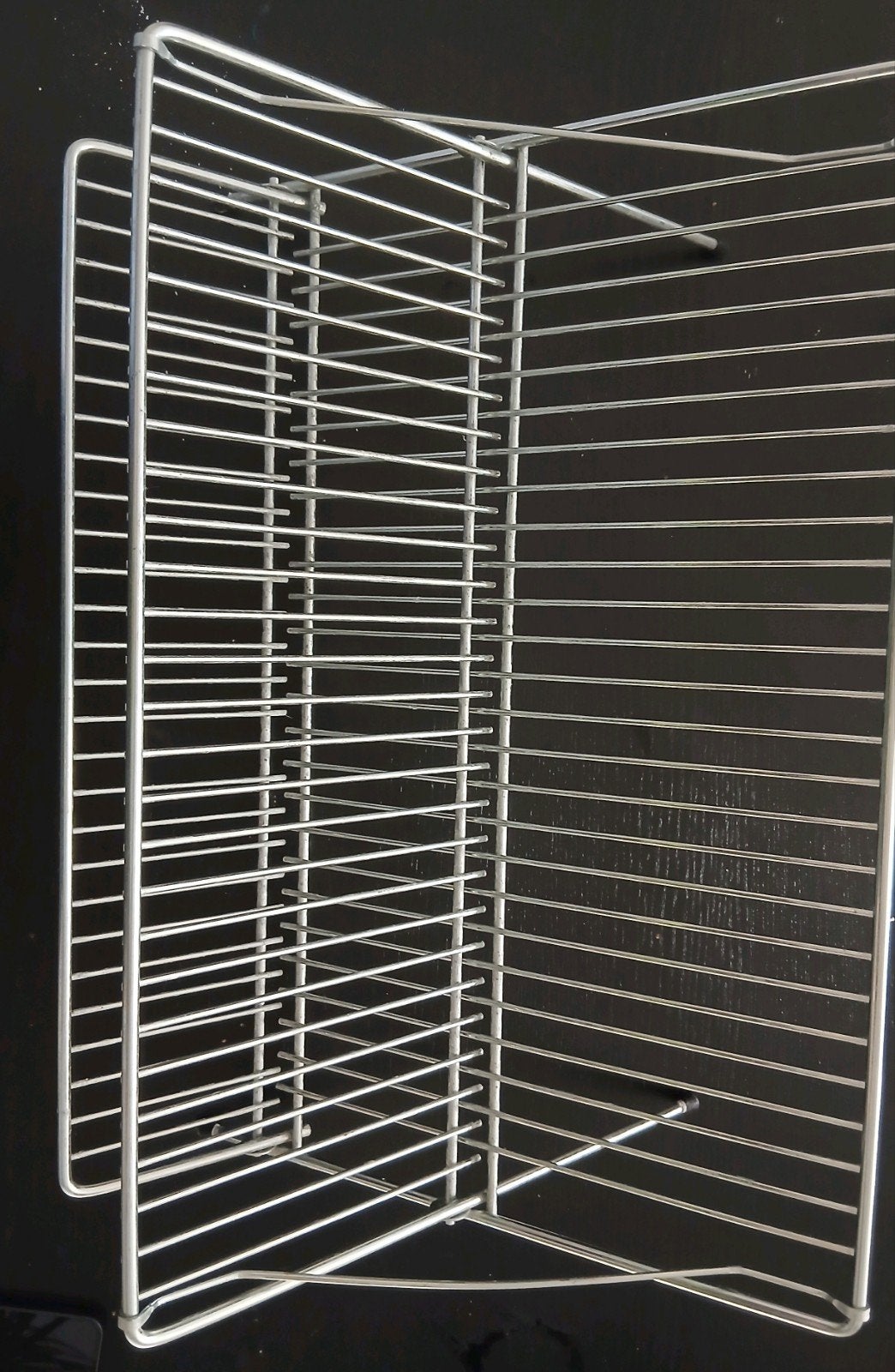 Metalen Bordenrek - Praktisch en Ruimtebesparend, Gebruikt, Bordenrek, Zilver, Ophalen of Verzenden