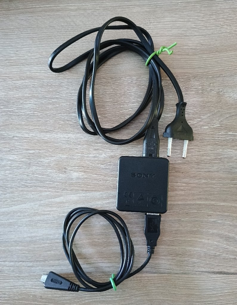Sony ac-ub10 adapter oplader 5v 0,5a met VMC-MD3 stekker, Ophalen of Verzenden, Gebruikt