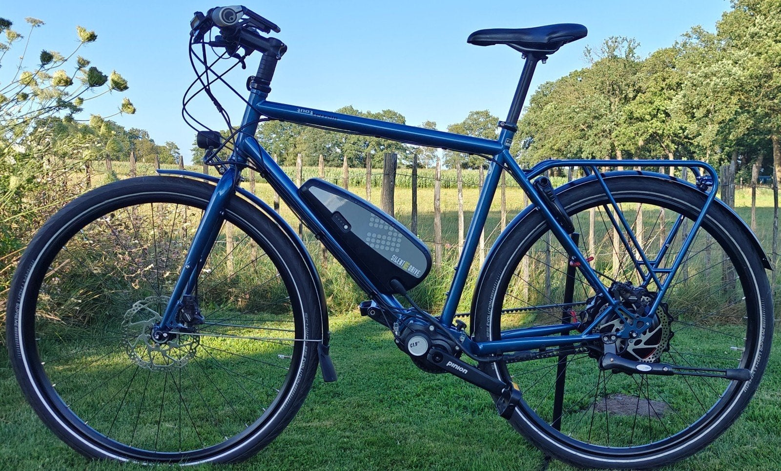 Tout Terrain, Pinion C1.9XR, Gates riem en Go Swiss Drive, Zo goed als nieuw, 57 tot 61 cm, Schijfrem, Ophalen