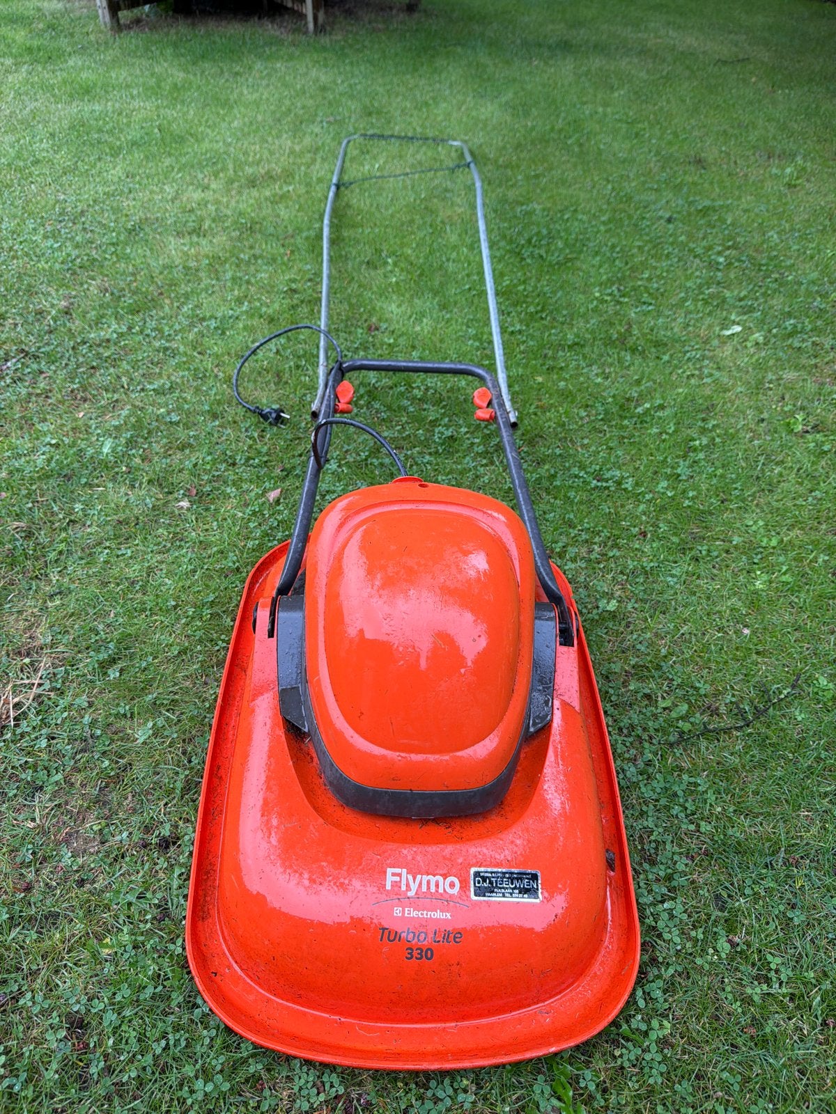 Flymo Turbo Lite 330 Elektrische Zweefmaaier, Ophalen, Gebruikt, Elektrische grasmaaier, 30 t/m 39 cm