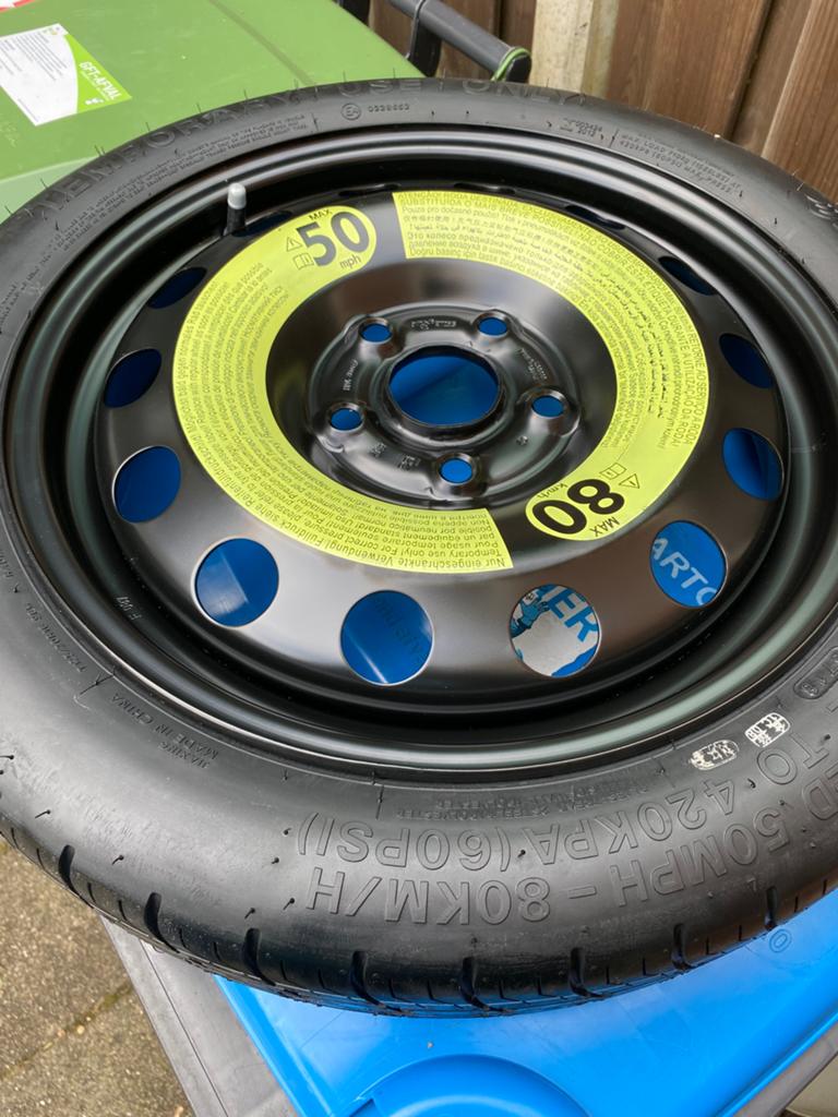 Reserve band 16 inch nieuwe, Auto diversen, Ophalen, Zo goed als nieuw