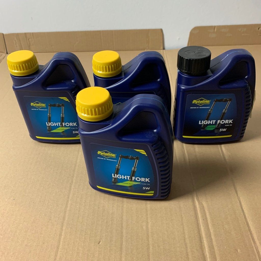 Voorvork olie 5W Putoline 500ml, Info@jynkx.com, Nieuw, Ophalen of Verzenden, Piazza 99