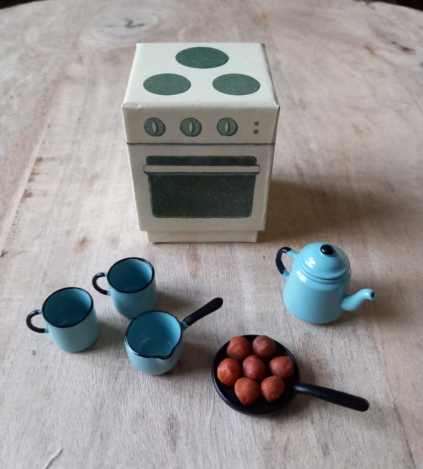 Maileg fornuis, Kinderen en Baby's, Ophalen of Verzenden, Zo goed als nieuw, Poppenhuis