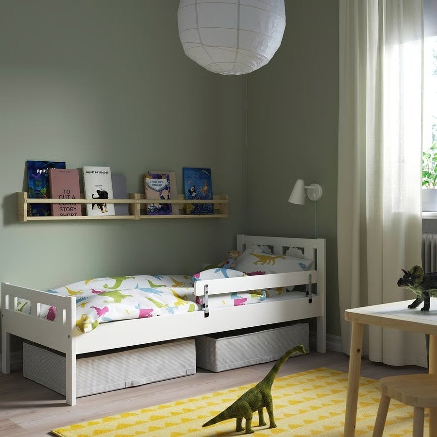 IKEA Kritter peuterbed, wit, 70x160cm, Ophalen, Gebruikt, Wit, 190 cm of minder