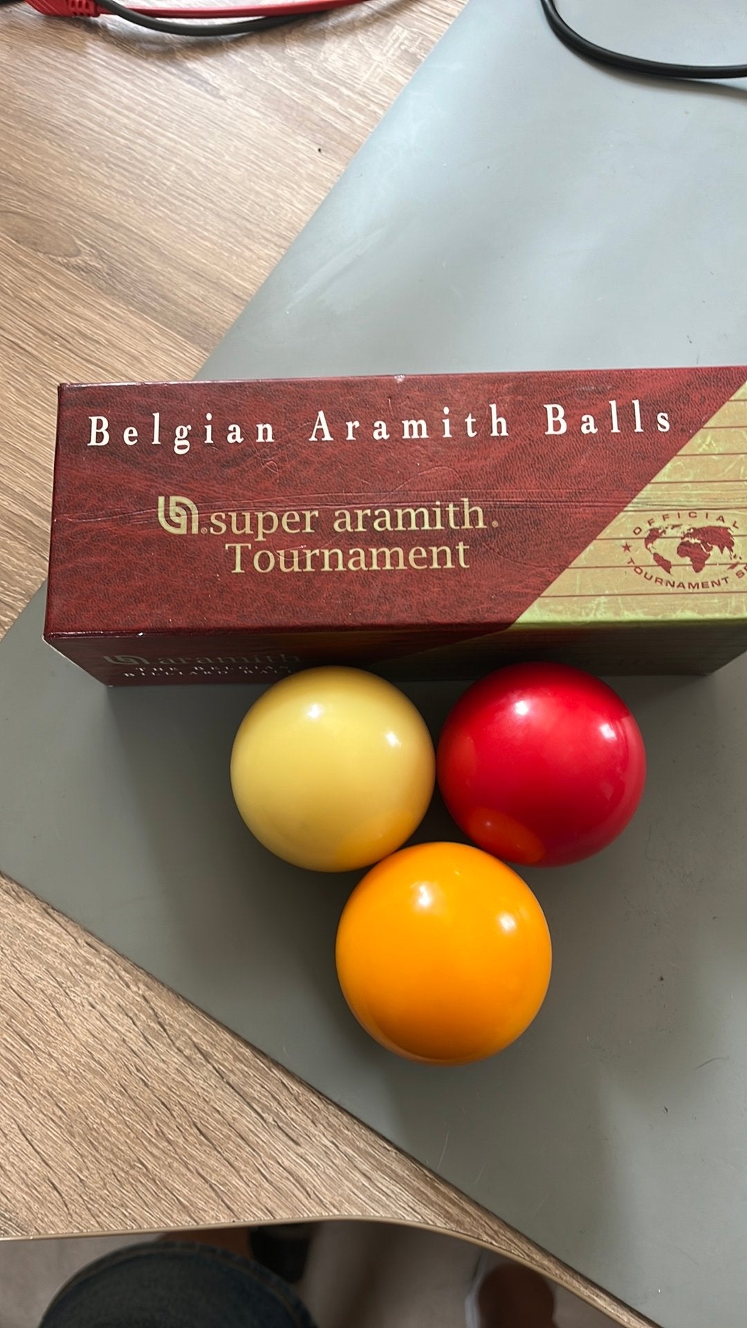 Aramith biljart ballen, Ophalen, Gebruikt, Keu of Ballen