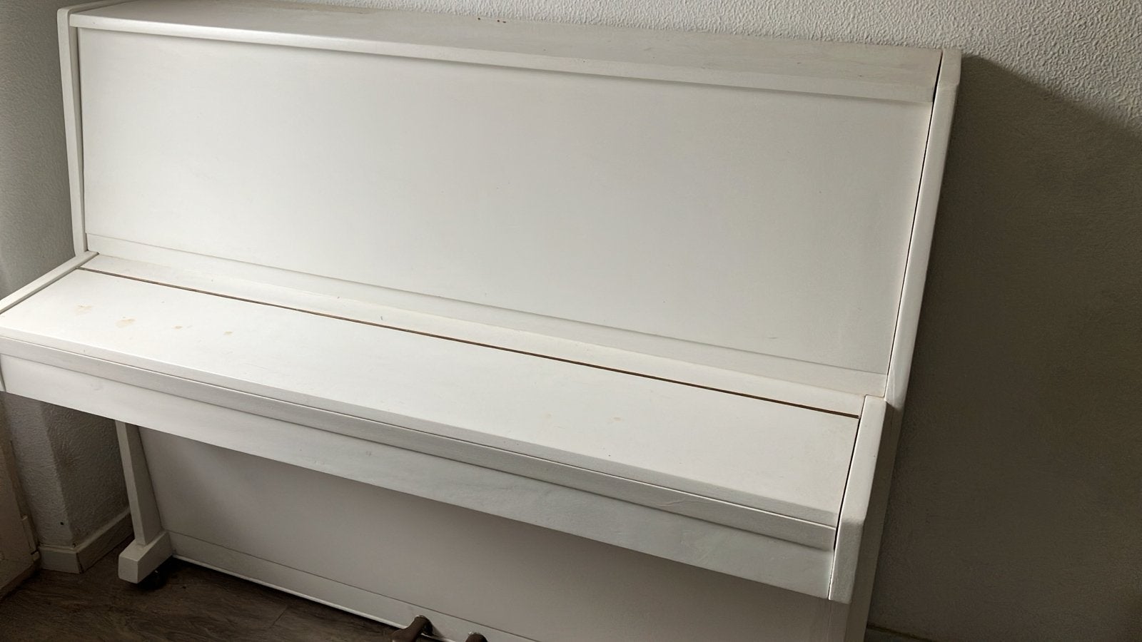 Witte piano, gebruikt, Chernihiv merk, Ophalen, Gebruikt, Wit, Piano