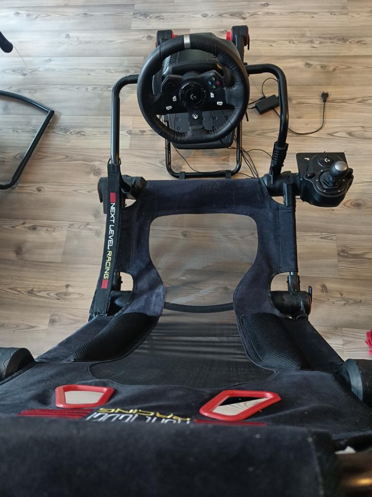Next Level Racing F-GT Lite Cockpit met Logitech G920, Ophalen, Gebruikt