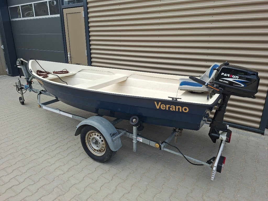 Bootje, motor en trailer, Overige merken, Gebruikt, Buitenboordmotor, 6 pk